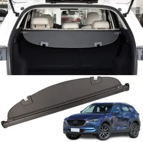 13-16-cx-5-cargo-cover Marretoo Retractable Cargo Cover Shade For 2013-2016 Mazda Cx-5 Rear Trunk Luggage Shield #2