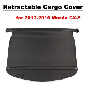 13-16-cx-5-cargo-cover Marretoo Retractable Cargo Cover Shade For 2013-2016 Mazda Cx-5 Rear Trunk Luggage Shield #3