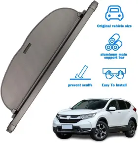 17-22-crv-cargo-cover-a Marretoo Cargo Cover For Honda Crv 2017-2020 Rear Trunk Security Shade Shield Accessory #2