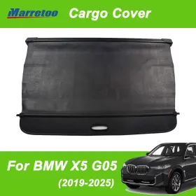 Marretoo 19 X5-cargo-cover Retractable Cargo Cover For 2019-2025 Bmw X5 G05 Rear Trunk Luggage Shield Shade
