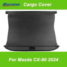 Cc-cx902024 Marretoo Cargo Cover For Mazda 2024-2026 Cx-90 Cx90 2025 Cx-70 Rear Trunk Security Shade