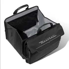 940000722 Maserati Genuine Trunk Organizer Luggage Compartment Foldable Box - Gently Used #2