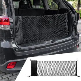 Maxzina 702602908783 Cargo Net For 2023-2025 Honda Pilot Truck Bed 3.28ft 1.05ft Double Layer