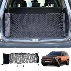 Maxzina 702602910588 Cargo Net For 2024-2026 Hyundai Santa Fe 3.15ft 0.92ft Double Layer