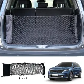 Maxzina 702602910618 Cargo Net For2014-2025 Kia Sorento Truck Bed 3.18ft 1.15ft Double Layer