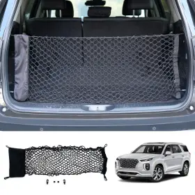 Maxzina 702602910670 Cargo Net For 2020-2026 Hyundai Palisade 3.15ft 0.92ft Double Layer