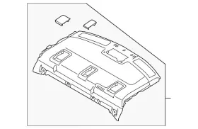Gjl2-68-3a0g-02 Mazda Genuine Pkg Tray Trim