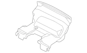 N247-68-3v1-03 Mazda Genuine Pkg Tray Trim