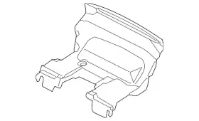 N452-68-3v1-03 Mazda Genuine Package Tray Trim