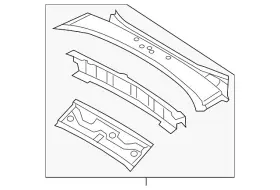 Nf79-70-500d Mazda Genuine Package Tray