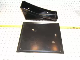 Backing1158650255 Mercedes Benz 115 865 02 55 Late W109 300sel In Trunk First Aid Kit Black 1 Tray #2