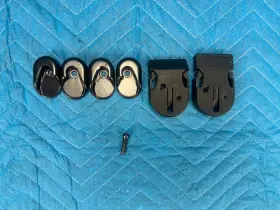 1248680914 Mercedes-benz G500 Cargo Net Bracket And Luggage Cover Side 6pc Set 02 03 Oem #2