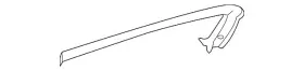 172-693-01-17 Mercedes-benz Genuine Upper Cover