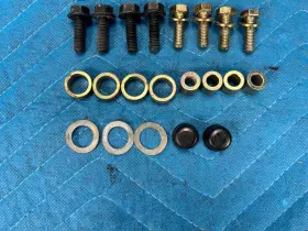 202-860-03-14 Mercedes-benz G500 G55 Amg Net Hook With Bolts 29pc Set 2002-2005 Oem #3