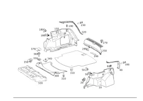 204-693-16-33 Mercedes-benz Genuine Cover