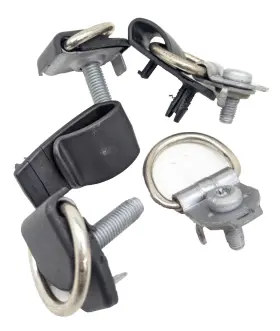 20486021149051 Mercedes-benz 2015-2021 C300 W205 Trunk Quarter Panel Cargo Tie Downs Set