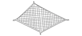 205-860-89-00 Mercedes-benz Genuine Luggage Net Floor Of Load Compartment