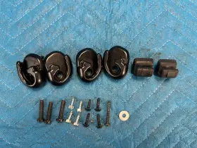210-868-13-14 Mercedes-benz G55 Amg Net Holder Bracket With Bolts 6pc Set 2009 Oem