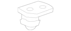 211-815-01-14 Mercedes-benz Genuine Holder