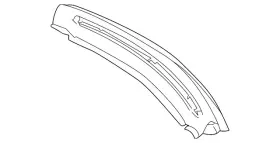 213-640-11-00 Mercedes-benz Genuine Rear Panel