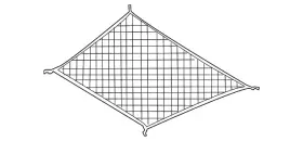 213-860-29-01-64 Mercedes-benz Genuine Luggage Net