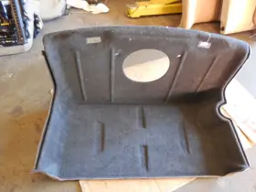 2206930091 Mercedes-benz 00-06 W220 S500 S430 Sedan Rear Interior Center Trunk Wall Carpet Liner