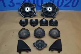 2228203602 Mercedes-benz 2014 W222 S550 Front And Rear Interior Audio Speaker Set Of 14