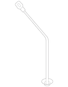 247-693-16-00 Mercedes-benz Genuine Holding Strap