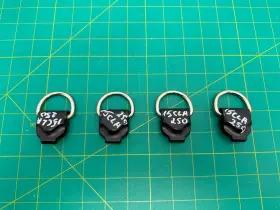 A0008681539 Mercedes-benz 14-19 Cla250 C117 Trunk Cargo Tie Down Hook Set Of 4 Oem #2