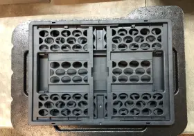 A2136943800 Mercedes-benz Trunk Foldable Basket With Foam Boot Insert Storage Organizer Set