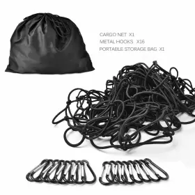 Mic-bcn-144es Mictuning 7ftx5ft To14ftx10ft Heavy Duty Car Trunk Cargo Net Load Tight Storage Mesh Universal #3