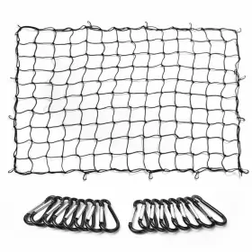 Mic-bcn-144es Mictuning 7ftx5ft To14ftx10ft Heavy Duty Car Trunk Cargo Net Load Tight Storage Mesh Universal