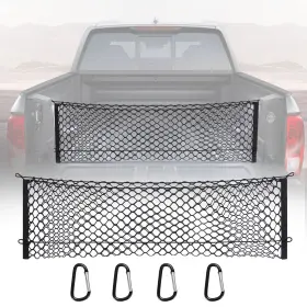 Mic-cn-495 Mictuning Truck Bed Cargo Net Storage Organizer Envelope Elasti