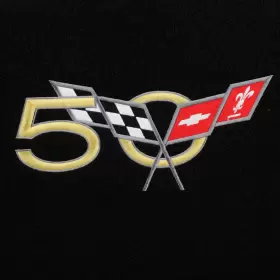 698869 Mid America Motorworks 2003 Corvette C5 Cargo Area Sound Barrier With 50th Anniversary Logo #3
