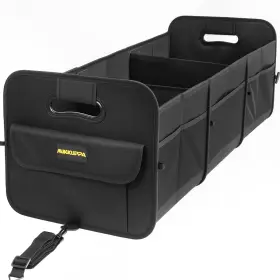 Qsp514 Mikkuppa Car Trunk Organizer 105l Collapsible Large For Groc