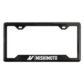 Mishimoto 840197711804 Carbon Fiber License Plate Frame - Gloss