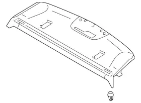 7237a119xa Mitsubishi Genuine Pkg Tray Trim