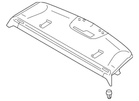 7237a187xa Mitsubishi Genuine Pkg Tray Trim