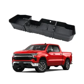 Mix00346 Mixsuper Liner Under Seat Storage Box For 2019-2025 Chevy Silverado 1500/gmc Sierra 1500 20