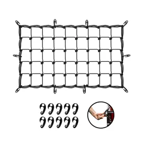 Mockins 819867021499 36 Inch X20 Elastic Cargo Net For Pickup Stretches To 84 X40 6mm Bungee