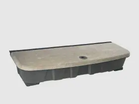 1k7aa Mopar 1be81 2009-2020 Dodge Journey Rear Cargo Area Storage Compartment Tan Oem
