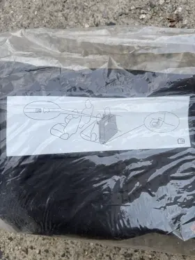 68298539ab Mopar Genuine Quarter Window Storage Bag For Skyslider Roof Jeep Jl #2