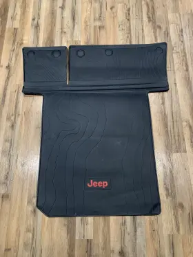 82215185ad Mopar Oem 18-24 Jeep Wrangler Jlu 4dr Rear Cargo Area Tray Seat Back Liner #82215185ad