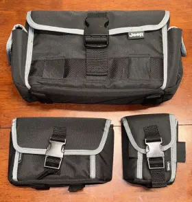 82215429 Mopar 2018 - 2021 Jeep Wrangler Jl Rubicon Molle Storage Bags New Oem