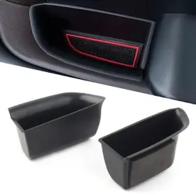 Motohij 550736859927 2x Front Door Handle Armrest Storage Box Tray Bin For Toyota Highlander 2015-19