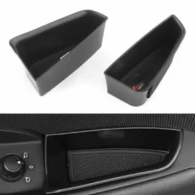 Motorshop168 550716430153 Auto Rear Door Handle Armrest Storage Box Tray Bin Kit For Audi A3/s3 14-18