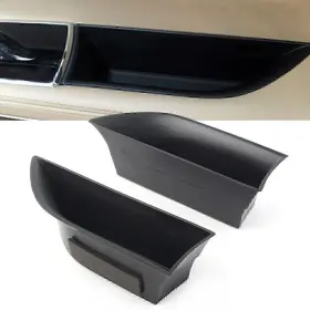 Motorshop168 834561145340 2pcs/set Door Handle Armrest Storage Box Tray Bin For Jaguar Xj Xjl 2010-2016