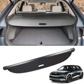 5-2022-2023 Mrivgoa Fit 2022-2025 Hyundai Ioniq 5 Rereactable Cargo Cover Rear Trunk Shade Accessory #2