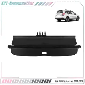 Eot1406e Munirater Fit For Subaru Forester 2014-2018 Manual Door Trunk Security Shield Cargo Cover