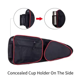 N A 732688412331 Xintre Side Door Bags For Rzr With Removable Knee Pad Front Storag #3